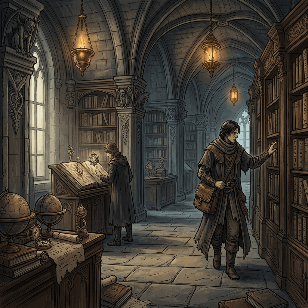Pase de biblioteca de Universidad Miskatonic