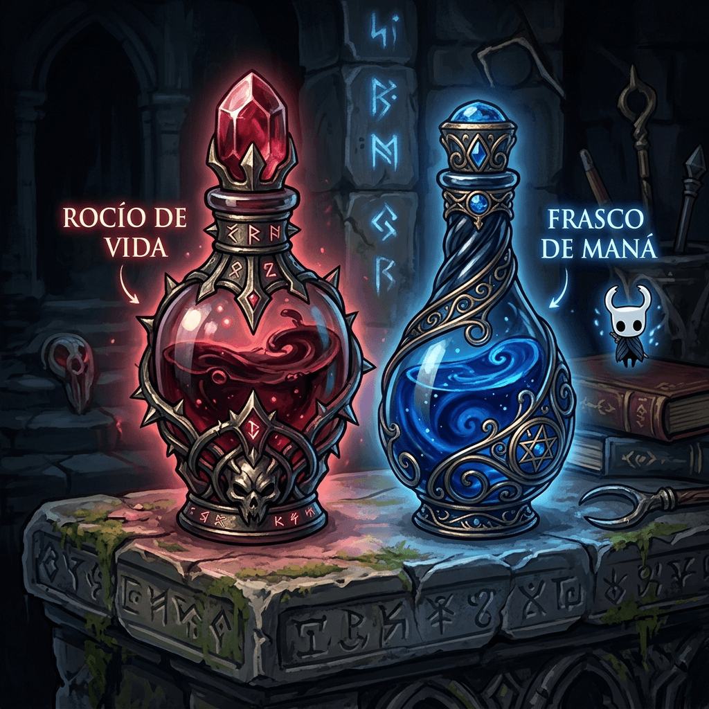 Pociones de mana y vida
